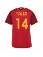 Ženski Nogometna dresi replika AS Roma Donyell Malen #14 Domači 2026-27 Kratek rokav Ženski Nogometna dresi replika AS Roma Donyell Malen #14 Domači 2026-27 Kratek rokav
